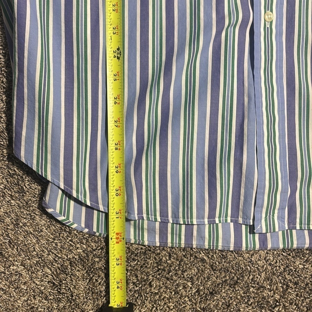 Ralph Lauren Blake Striped Button Up Shirt XL - Picture 10 of 10